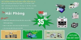 Máy đếm tiền Giá rẻ tại Hải Phòng