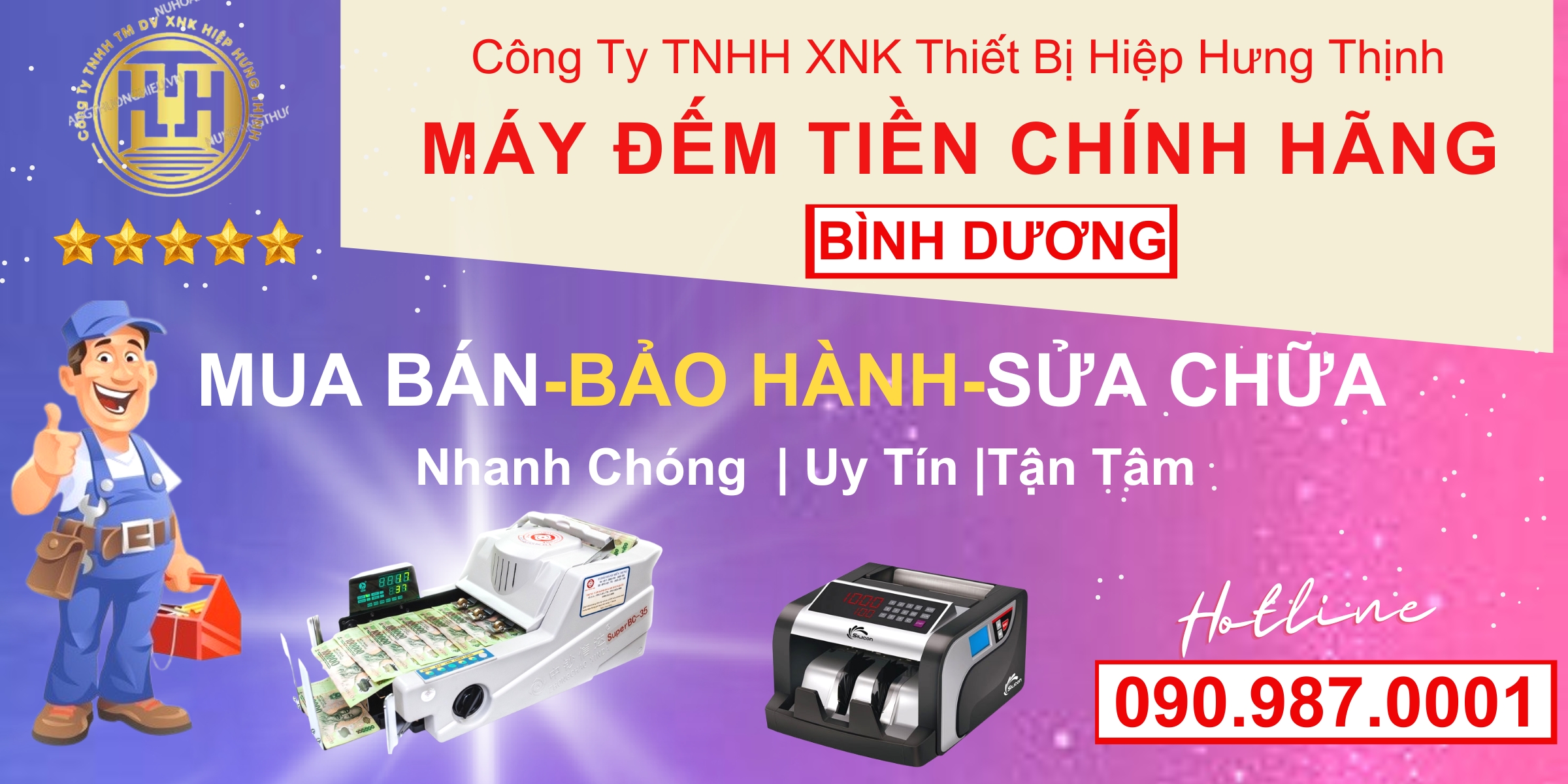 Sửa Máy đếm tiền uy tín tại thủ dầu một