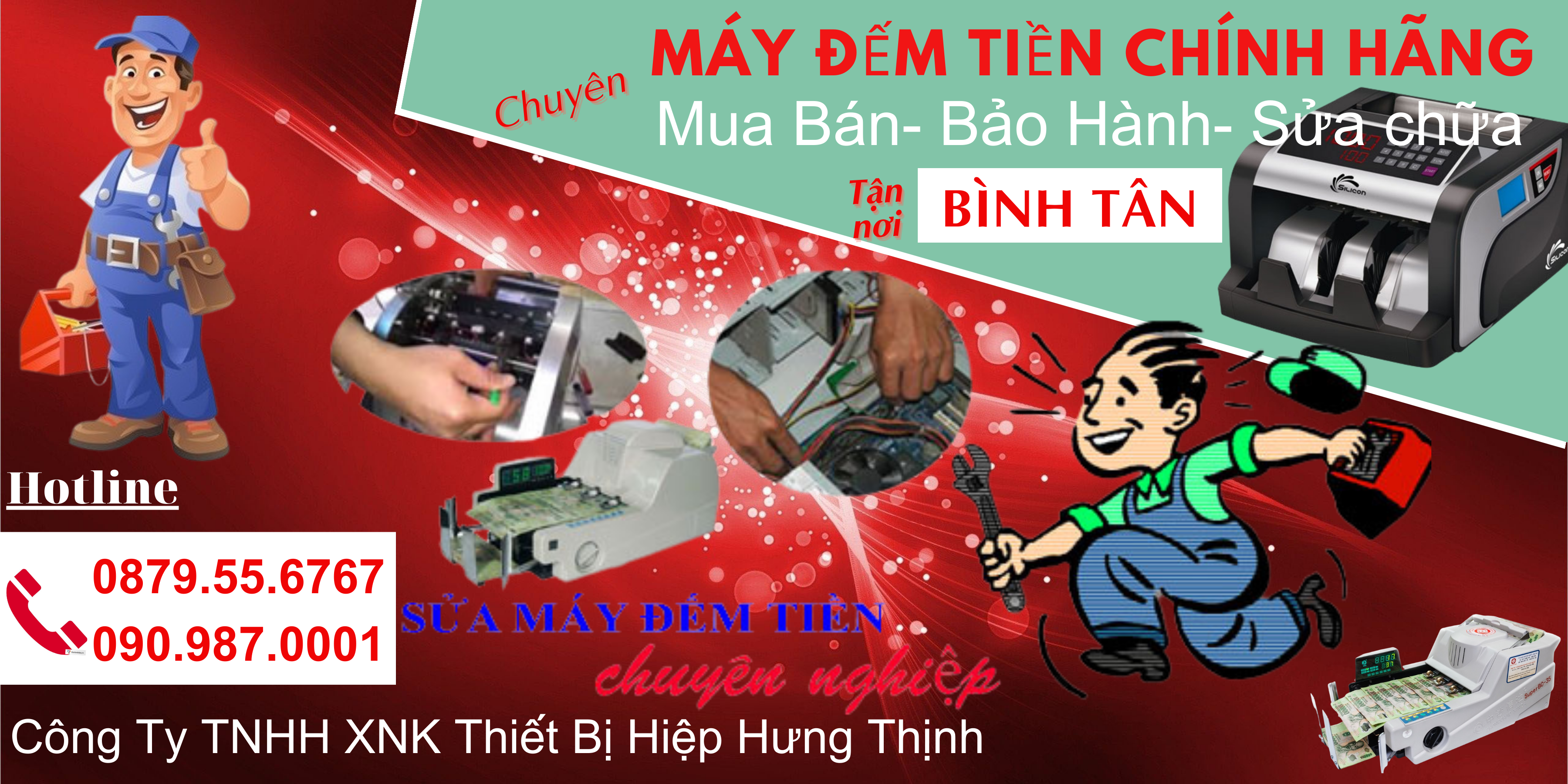 Sửa Máy Đếm Tiền Uy Tín Tại Bình Tân